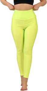 Pantalones de yoga para mujer de cintura alta con logotipo personalizado, mallas ecológicas y transpirables para deportes, correr, gimnasio - Product Image 2