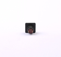 Interruptor de Botón Pulsador Cuadrado de Plástico Toowei de 220 Voltios, 4 Pines para Soldar, Micro IP67 de 12 mm, 3A, SPST, Impermeable con LED
