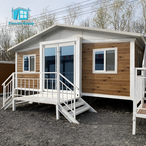 Casa Moderna Espandibile con Tetto Inclinato e Doppia Ala, 20 30 40 Piedi, Pannelli Sandwich, con Camere da Letto e Cucina per Hotel/Centri Commerciali - Product Image 2