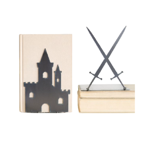 Serre-livres en métal de conception d'épée utilisés pour la décoration de table et de bureau pour la maison et le bureau Serre-livres décoratifs avec taille personnalisée - Product Image 5