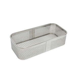 Plateaux en maille de qualité supérieure avec couvercle 250x170x70mm Plateau en maille en acier inoxydable pour une utilisation pendant le lavage Panier de stérilisation - Product Image 1