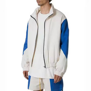 Conjunto Cortavientos Ligero de Nailon con Logotipo Personalizado Unisex, Chaqueta Cortavientos con Cremallera de la Mejor Calidad, Conjunto de Chaqueta y Pantalones Cortos para Hombre - Product Image 6