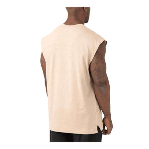 Fabricante de OEM de Pakistán de camisetas sin mangas 3D Vintage para hombres y mujeres diseñadas para entrenamiento físico gimnasio calle cómoda - Product Image 3