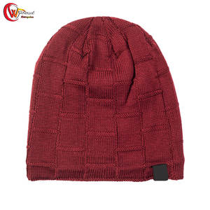 Vente directe d'usine bas quantité minimale de commande Jacquard Beanie Chapeaux pas cher Prix Private Label Beanie Chapeaux pour la vente en ligne - Product Image 2
