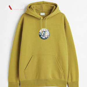 เสื้อสเวตเตอร์มัดย้อมญี่ปุ่นสำหรับฤดูใบไม้ร่วงเสื้อผ้าแนวสตรีทผ้าคอตตอน100% มีฮู้ดโอเวอร์ไซส์ผู้ชาย - Product Image 6