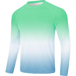 Rashguard pour homme en polyester sublimé Rashguard MMA à manches longues Chemise de compression sportive Évacuation de l'humidité Impression par sublimation - Product Image 2