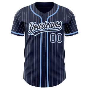 Jersey de béisbol personalizado transpirable ligero de fábrica al por mayor, ropa deportiva duradera resistente a la humedad de secado rápido para clubes escolares - Product Image 2