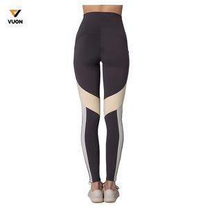 Nuevas mallas sin costuras Push up Control de barriga Cintura alta Color sólido Pantalones de yoga Entrenamiento Leggings de yoga para mujeres con bolsillos - Product Image 3