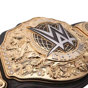 Cinturones de campeonato de lucha libre de peso pesado de calidad superior 2025, correas de cuero, logotipos personalizados, cinturones de Pakistán - Product Image 3