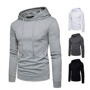 Sweat-shirt blanc uni 100% coton, sweat-shirts en polyester personnalisés EN SOLDE - Product Image 1