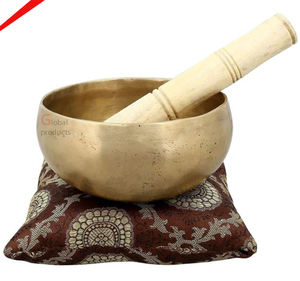 Cuenco Tibetano de Metal Hecho a Mano con Diseño Simple, Productos Globales - Product Image 4