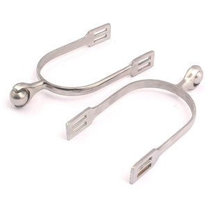 Équipement d'équitation de haute qualité, nouveau design, éperons d'équitation en acier inoxydable, durables, confortables, équipement d'équitation de haute qualité - Product Image 3