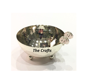 ชามขนมหวานดีไซน์สวยงาม สแตนเลสสีเงิน สำหรับเสิร์ฟช็อกโกแลต ราคาถูกที่สุด - Product Image 3