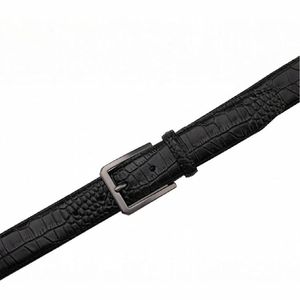 Nouveau 2025 mode classique conçoit la ceinture en cuir véritable pour hommes, ceintures en cuir pour le travail affaires décontracté - Product Image 4