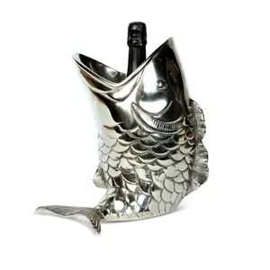 Fish Design Bottle Holder Wine Bottle Holder for Home Kitchen Decor & Kitchen Storage Rack