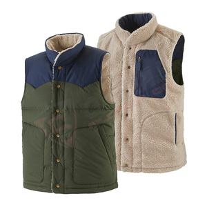 New-Navy Downs-Puffer Vest Custom Lightweight Warmed Bubble-Packable Sleeveless Jackets <b>Waistcoats</b> - Product Image 1