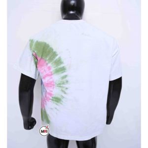 T-shirt tie-dye 100% coton pour hommes en gros personnalisé grande taille respirant séchage rapide couleurs unies Streetwear vêtements de sport chaleur - Product Image 6