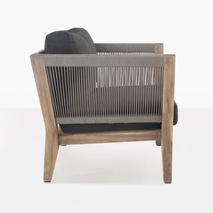 Câu lạc Bộ Ngoài Trời Gỗ Tếch và dây thừng đẹp khai hoang ghế gỗ-myer - Product Image 2