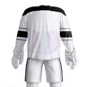 Nuevo Conjunto de Uniforme de Hockey sobre Hielo, Estilo Moderno, Hecho de Tela de Poliéster Transpirable que Absorbe la Humedad, Color Personalizable Disponible para la Venta - Product Image 6