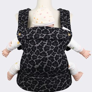 Trasportino ergonomico regolabile in lino e cotone supporto per la vita per neonati e bambini moderni struttura pieghevole per il nuovo bambino - Product Image 1