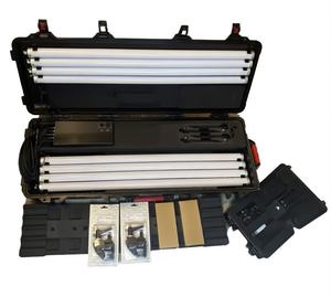 Kit de Iluminación Profesional de 16 Piezas con Tubos LED Pixel Inalámbricos, Sistema de Iluminación de Estudio de 360 Grados, Control DMX - Product Image 3