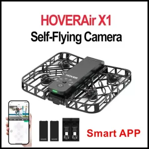 Hoverair X1โดรนขนาดพกพา, โดรน4K UHD ไร้แปรงถ่านมอเตอร์ส่งภาพช่วง4กม. ฟังก์ชั่นติดตามฉัน - Product Image 1