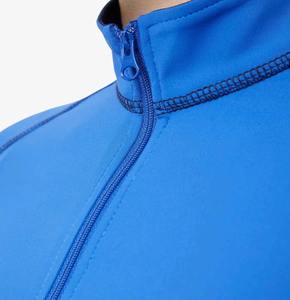 Camisa Ecuestre de Manga Larga Personalizada para Mujer, Ropa de Alto Rendimiento con Costuras en Contraste, Capa Base de Nailon Negro con Malla - Product Image 6