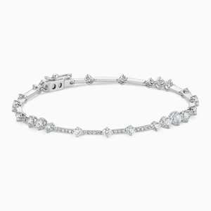 New Top Selling Lab Grown Diamond <b>Bracelet</b> OEM/ODM Custom <b>14K</b>/18K/22K Solid <b>Gold</b> Luxury Women's Jewelry - Product Image 1