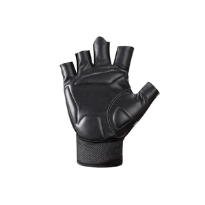 Gants d'haltérophilie paume rembourrée enveloppement de poignet en maille respirante pour l'entraînement de musculation - Product Image 2