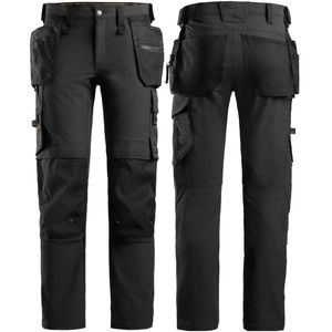 Pantalon cargo personnalisé pour homme en polyester et coton, droit, respirant, style streetwear, avec plusieurs poches - Product Image 4