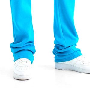 Logo personnalisé pour hommes, joggings empilés avec poches latérales, top ventes, joggers évasés décontractés pour hommes en vente en ligne, pantalons de survêtement pour hommes - Product Image 5
