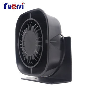 12V 100W 8/11Ohm negro impermeable bocina alarma de incendio bocinas transmisión al aire libre motocicleta eléctrica coche ambulancia alarma sirena altavoz - Product Image 1