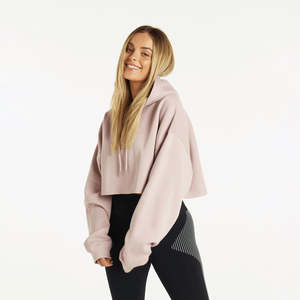 Sweat-shirts à capuche oversize décontractés pour femmes, automne-hiver, en molleton de haute qualité, personnalisables, style streetwear - Product Image 3