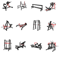 Máquina Profesional de Remo con Barra en T para Ejercicios de Pecho, Máquina de Gimnasio para Musculación en Inclinación, Marca Hamer Strength