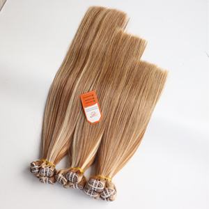 Prix de gros 100% cuticules alignées trame de cheveux humains Double Machine vierge Remy fournisseur d'extensions de cheveux vietnamiens Double dessiné - Product Image 5