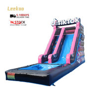 Château gonflable de maison de rebond de Tik Tok bon marché avec le videur gonflable de piscine pour le commercial d'enfant