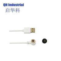 Connecteur de charge magnétique à 2 broches Pogo pour câble PCB, mâle et femelle, fabriqué en Chine, pour appareil électronique, câble USB magnétique