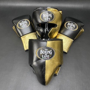 No Boxing No Life Elite Boxing Set with Premium Gloves <b>Head</b> Guard Groin Guard Complete Sparring <b>Training</b> Kit Adult And Children - Product Image 5