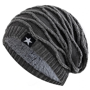 Personalizado de alta calidad de lana merino cálido invierno Toboggan esquí Toques Knit Beanie sombreros con logotipo personalizado - Product Image 2