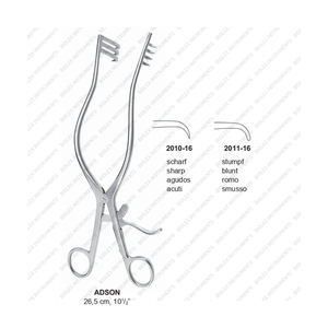 Retractor Beckman Adson Retractor de autorretención/Instrumentos de columna vertebral Acero inoxidable de alta calidad de BIOLEX INSTRUMENTS Sialkot - Product Image 1