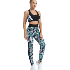 Conjuntos de Yoga de manga larga para gimnasio de mujer al por mayor, mallas deportivas para mujer y conjuntos de gimnasio de alta Manufactura - Product Image 1