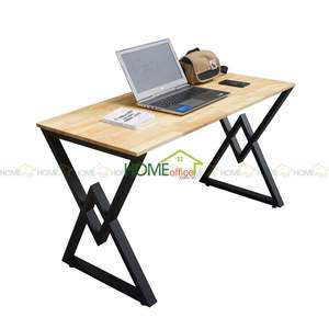 BNVCN78003-1m X 60cm Rubber Wood <b>Computer</b> <b>Desk</b> with Diamond-Shaped Legs Assembly Required - Product Image 5