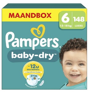 Couches pour bébés Pampers Baby Dry de haute qualité, toutes tailles, produit d'exportation très courant, stock en gros. - Product Image 1