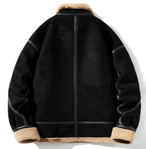 กระเป๋าด้านข้างมีซิปผู้ผลิตแจ็คเก็ตหนังปากีสถาน - Product Image 2