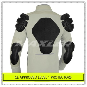 Mens motorcycle <b>jacket</b> with protective <b>biker</b> <b>jacket</b> and motorcycle riding gear for <b>biker</b> gear all weather protection - Product Image 2