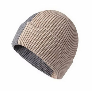 Gran oferta, gorros de lana personalizados, gorros de servicio OEM con logotipo personalizado, gorros cómodos de invierno de alta calidad, informales de Jacquard - Product Image 5