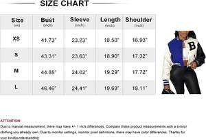 Varsity Jacket Women-Prix de gros Offre Spéciale Design court élégant avec patchs brodés personnalisés - Product Image 6
