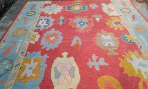 Tapis modernes de luxe faits à la main en laine fine noués à la main taille personnalisable 5x8 12x14 pour la maison bureau hôtels abstrait vibrant - Product Image 4