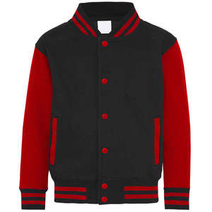 Veste universitaire en coton pour hommes, vêtements d'extérieur modernes et à la mode de style universitaire, en coton doux de qualité supérieure, OEM et ODM, personnalisés directement depuis l'usine - Product Image 1