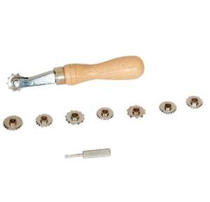 ชุดสเปเซอร์จับง่าย4ชิ้นเครื่องมือสำคัญสำหรับหนังลายนูน - Product Image 1